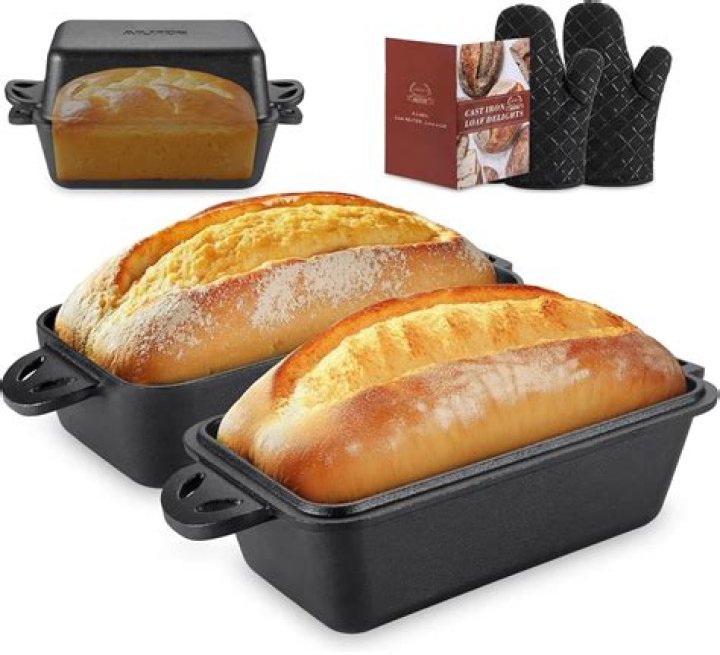 Can u bake bread in a glass pan