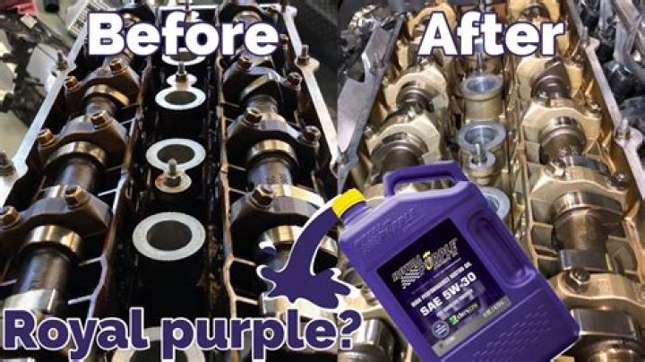 Does Royal Purple oil change color
