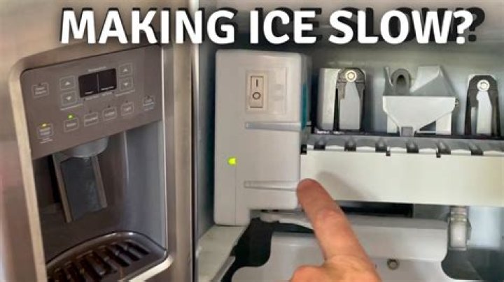 How do I test my GE ice maker