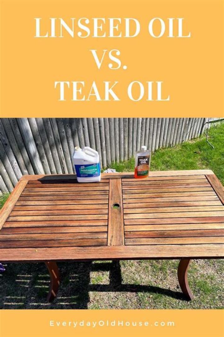 How do you teak oil furniture