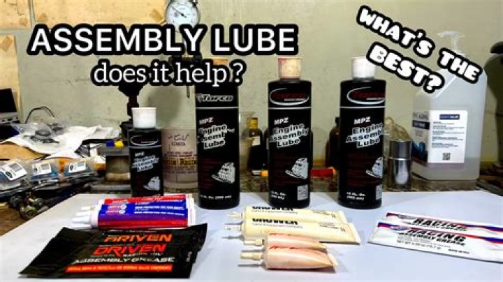 Question: What Can I Use For Lube