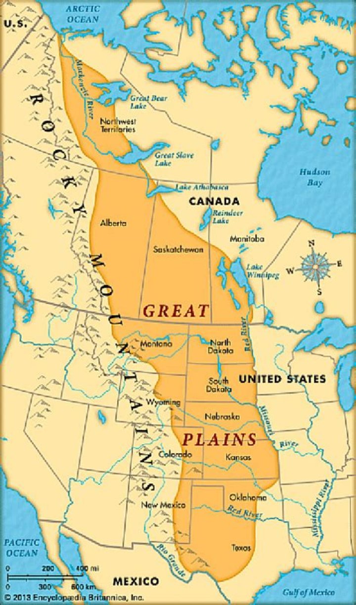 Question: Where Is Great Plains On A Map