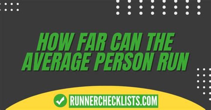 Quick Answer: How Fast Can An Average Person Run