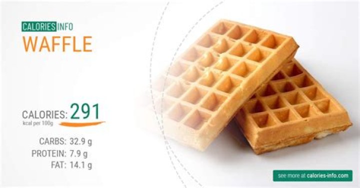 Quick Answer: How Many Calories In 2 Waffles With Syrup