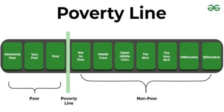 What does the poverty gap tell us in addition to the poverty line
