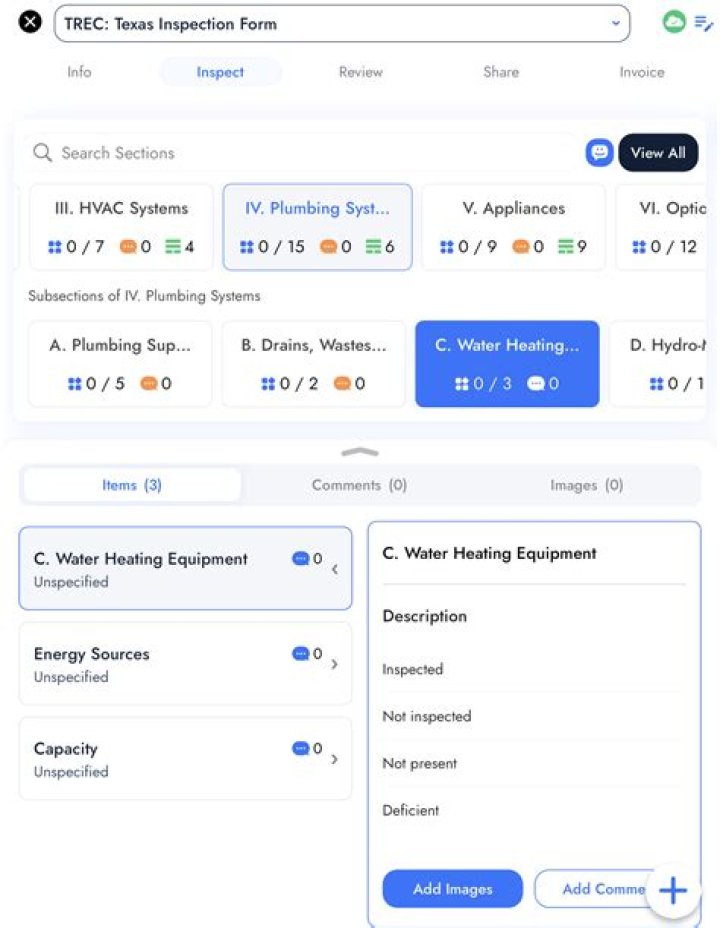 What is a TREC inspection