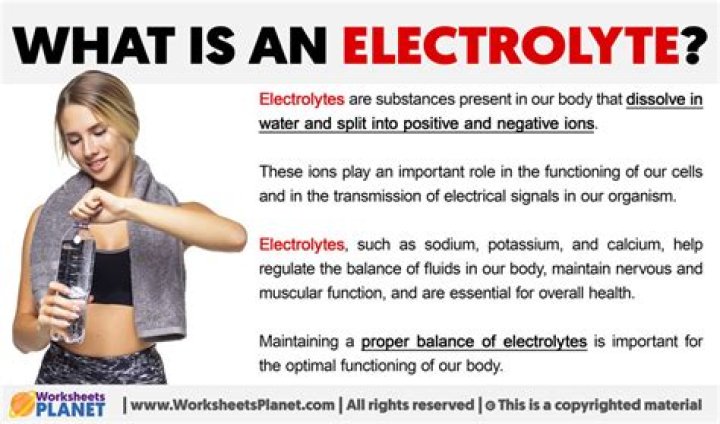 What is an electrolyte kid definition