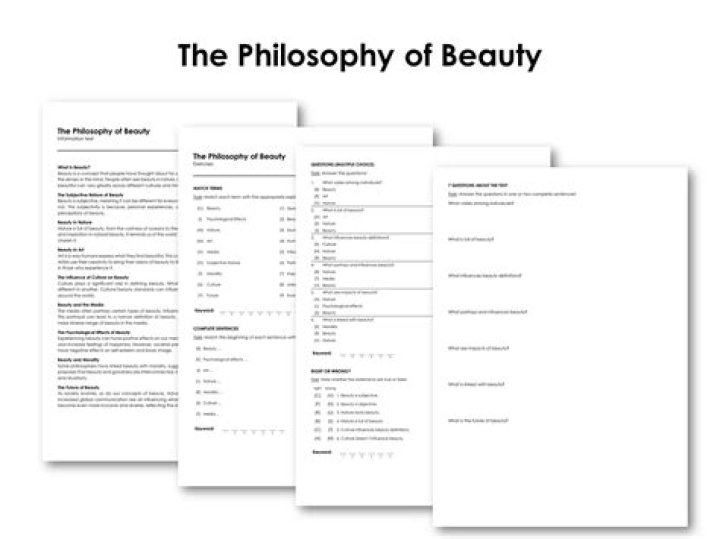 What is the philosophy of beauty