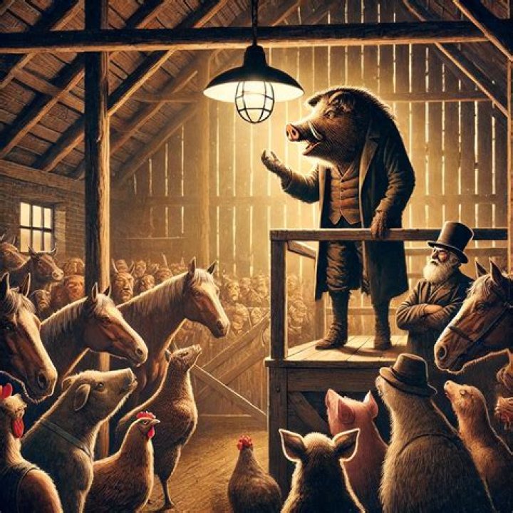 What is the role of old major in Animal Farm
