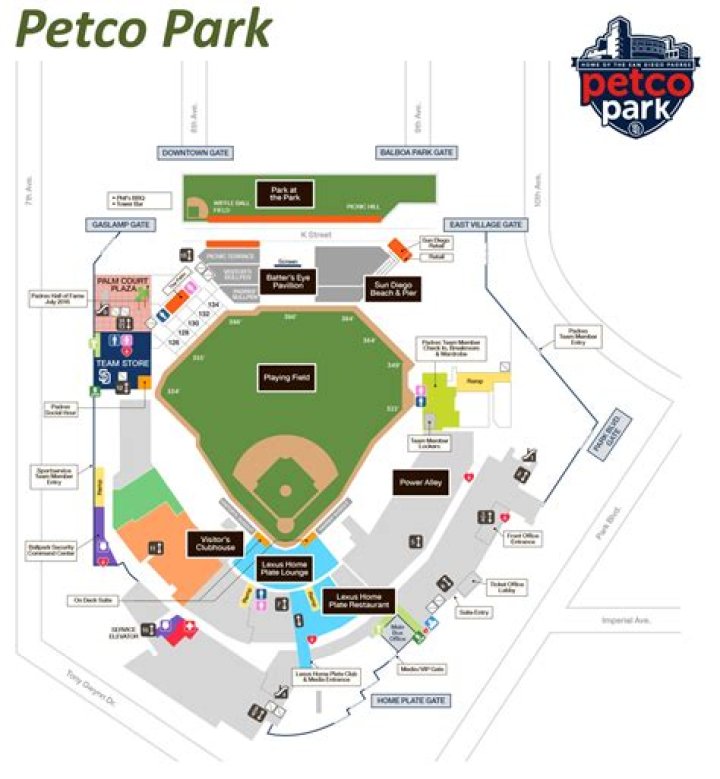 What time does Petco Park open gates
