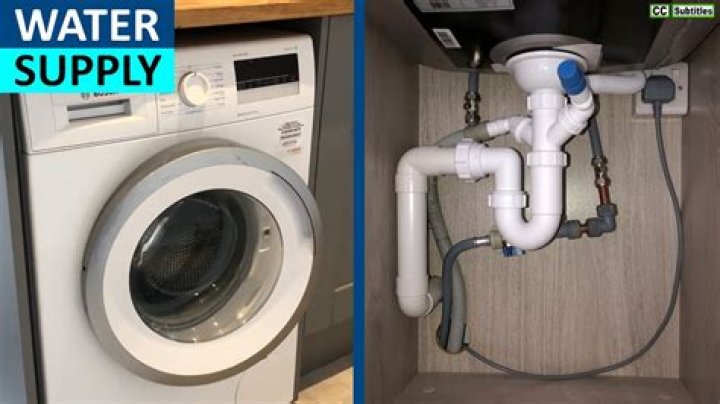 Where does laundry water go