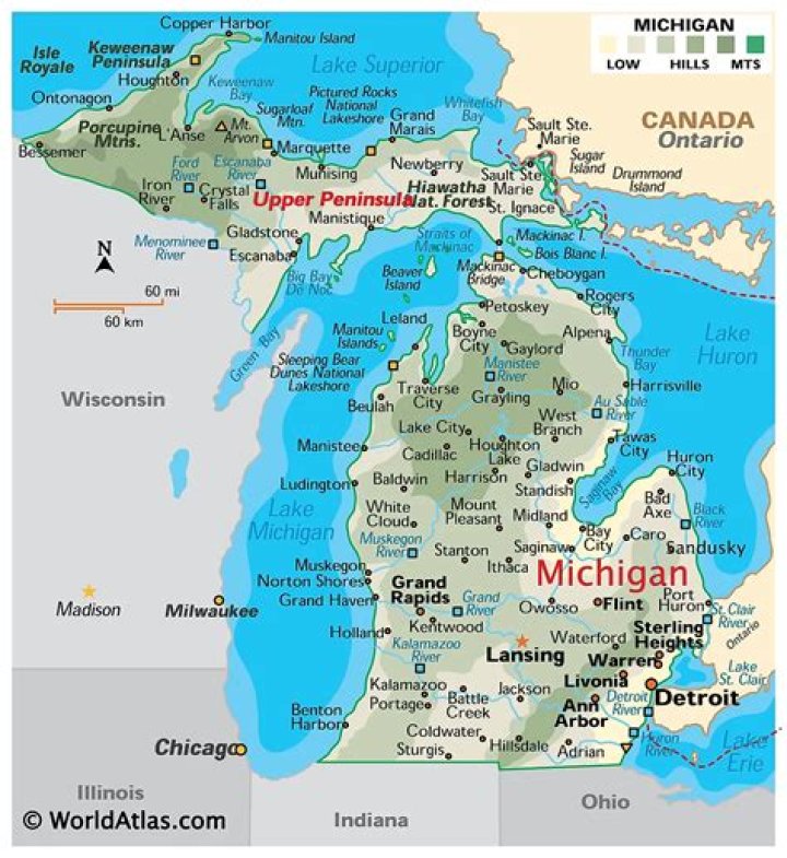 Where Is Weidman Michigan Located