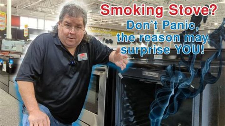 Why is my new stove smoking